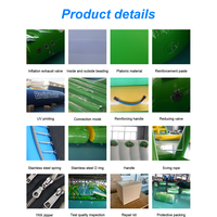 Isla Flotante Inflable, Parque Acuático, Trampolín Acuático, Juegos, Equipamiento Deportivo, Toboganes Acuáticos para Niños