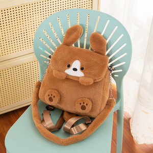 מכירות חמות כלב רך חמוד/תיק גב קטיף עיצוב מותאם אישית תיק בובה צעצוע עבור תיק כלב תיק כלב - Product Image 2
