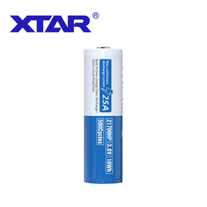 Xtar công suất cao 5000mAh 21700hp <span class=keywords><strong>li</strong></span> <span class=keywords><strong>ion</strong></span> có thể sạc lại pin <span class=keywords><strong>3.7V</strong></span> 21700 Lithium <span class=keywords><strong>Ion</strong></span> pin cho đèn pin - Product Image 5