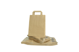 ผลิตในอิตาลี ยี่ห้อ Carte Dozio ถุงกระดาษคราฟท์ Havana Shopper หูหิ้วแบบแบน ขนาด 18+8x24 ซม. แพ็ค 25 ใบ ถุงกระดาษคราฟท์ทนทาน - Product Image 3