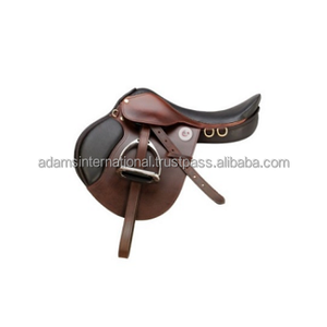 Selle en cuir anglais de saut, longue et Durable, de haute qualité cheval, nouveauté - Product Image 1