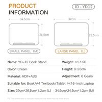 Nouvel arrivage : Support de lecture YD12 à six réglages pour la lecture, l'écriture et le dessin – Vente en gros, support de lecture pour ordinateur portable