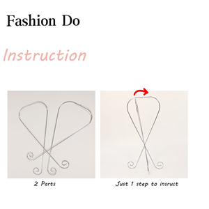 Nueva RECOMENDACIÓN DE LLEGADA Moda y hermoso marco de Peluca de metal para pelucas personales Almacenamiento y exhibición exquisitos - Product Image 3