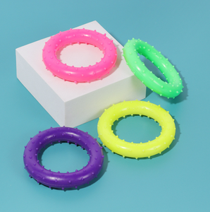 Nuovo eco-friendly TPR cerchio giocattoli per animali domestici più venduti giocattoli intelligenti per cani prezzo all'ingrosso abbassato - Product Image 2