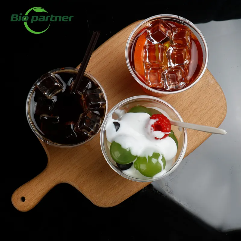 Заводская оптовая продажа, кофейный сок со льдом, молочный чай, Парфе, чашка, одноразовые пластиковые чашки, кофейная чашка с крышками