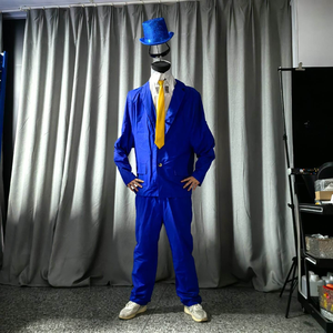 <span class=keywords><strong>Traje</strong></span> <span class=keywords><strong>de</strong></span> Agente sin Cabeza <span class=keywords><strong>para</strong></span> Hombre, Disfraz Temático <span class=keywords><strong>para</strong></span> Espectáculos Artísticos, Azul, Verde, Rojo, Cosplay, Circo, Carnaval, Halloween, Pascua, <span class=keywords><strong>para</strong></span> Adultos - Product Image 4