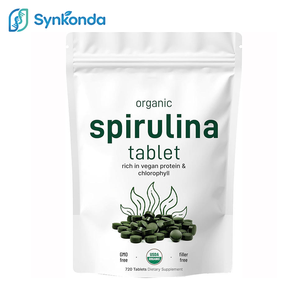 <span class=keywords><strong>อาหาร</strong></span>เสริมสาหร่ายสไปรูลิน่าออร์แกนิก 720 เม็ด <span class=keywords><strong>วิตามิน</strong></span> แร่ธาตุ โปรตีนวีแกน พรีไบโอติกส์ สารต้านอนุมูลอิสระ สำหรับผู้ใหญ่ ใช้ได้ 4 เดือน - Product Image 1
