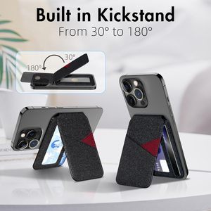 <span class=keywords><strong>2023</strong></span> teléfono celular cuero magnético negocios billetera crédito Id magnético tarjetero para iPhone 12 13 14 15 - Product Image 5