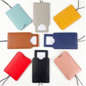 Porte-passeport simple en cuir PU à prix d'usine, faible MOQ, avec logo personnalisé - Product Image 3