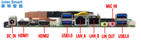 In-tel-placa base QM7000 con 7. ª generación, Kaby Lake, Quad Core, i5-7300HQ, CPU EDP, mini-itx fina, para monitores de pantalla táctil