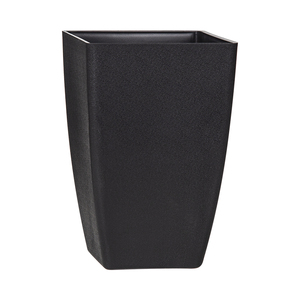 Yicai 9 pulgadas de altura <span class=keywords><strong>maceta</strong></span> de <span class=keywords><strong>polietileno</strong></span> blanco negro macetas para plantas de interior - Product Image 1