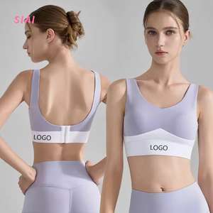 Sujetador Deportivo para Mujer Talla Grande 2026 U Back Fitness, Alta Resistencia, Antigolpes, Top de Yoga, Chaleco Deportivo para Correr, Logotipo Frontal para Entrenamiento - Product Image 2