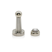 Tope de Puerta Magnético Moderno de Acero Inoxidable para Baño, Protector de Pared Montado en el Suelo, Retenedor de Corrientes de Aire Bajo la Puerta