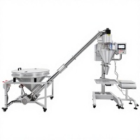 Machine de remplissage de poudre électrique à tête unique en vente chaude, machine de remplissage et d'emballage de poudre, machine de remplissage de savon en poudre
