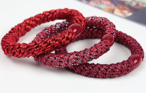 Популярный эластичный держатель для волос с бусинами для женщин и девочек - Product Image 6