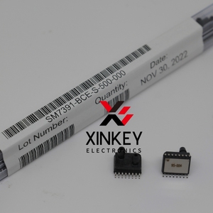 Capteur de pression différentielle basse SM7391‑BCE‑S‑500‑000, boîtier SOIC‑16 SMD, double ports cannelés, transducteur de pression conditionné - Product Image 1