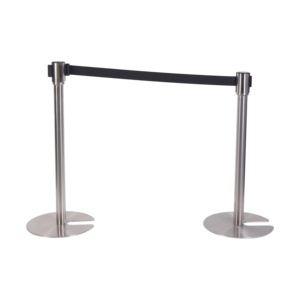 Barrière de sécurité économique avec poteau et corde, avec sangle rétractable pour <span class=keywords><strong>la</strong></span> gestion de foule et <span class=keywords><strong>la</strong></span> sécurité des banques et des bureaux - Product Image 6