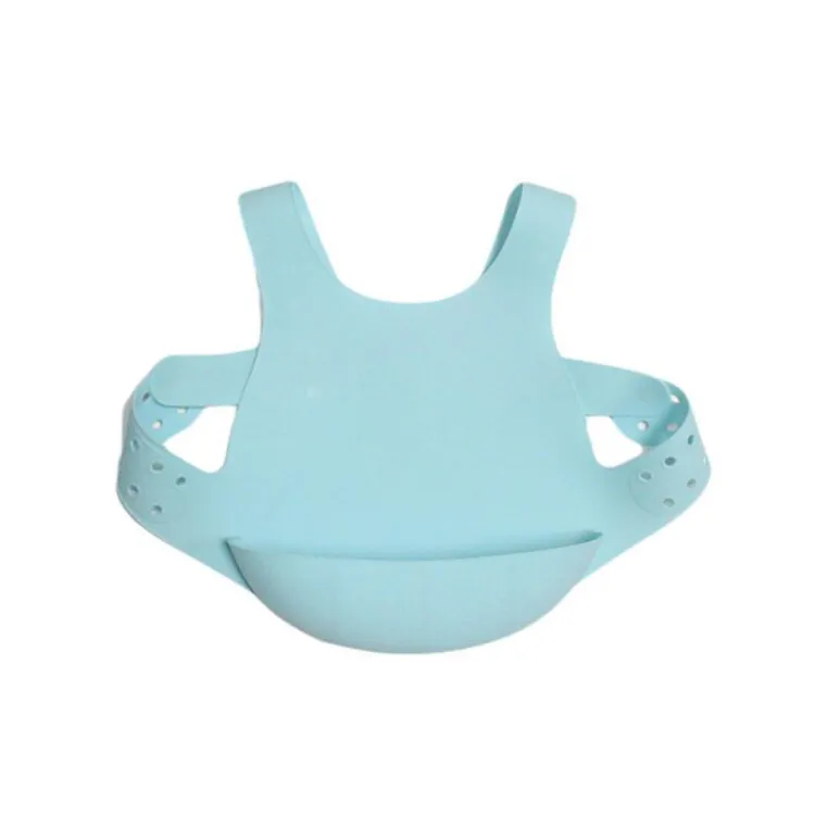 2022 Wholesale Custom Private Label Bpa Free Adjustable Waterproof Silicone Baby Bibs