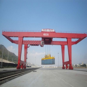 Various Mechanical Equipment Professional Warehouse <b>Hoisting</b> Rail Mounted Crane with 35-45 Ton Capacity Motor & Gearbox Port - Product Image 6