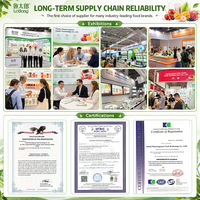 Lotlong Bulk Producent Hoog Fruitgehalte Verse Bes Rauwe Cranberry Puree Jam voor Commerciële Melkthee & Dessert Topping