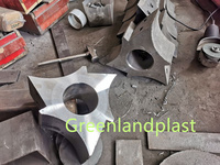 Concasseur HDPE 30 CV, concasseur silencieux, machine de recyclage de plastique