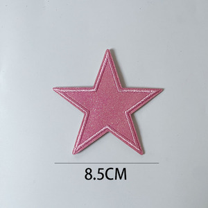 Atacado 8 Cores Patches Bordado Ferro em Bling Estrela <span class=keywords><strong>Patch</strong></span> Bordado para Chapéu Vestuário Kids Bag DIY - Product Image 5