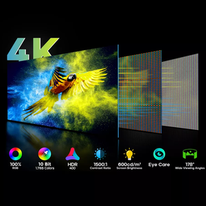 SIBOLAN 15,6 Zoll 4K tragbarer HDR LCD-Bildschirm Monitor 3840x2160 IPS Laptop Display 400 Nits Bildschirm USB C HD <span class=keywords><strong>Computer</strong></span> Gaming Cover - Product Image 2