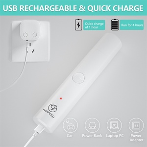 पैपिफ़ेड रिचार्जेबल इलेक्ट्रिक डॉग कैट नेल ग्राइंडर छोटी स्वचालित पोर्टेबल पालतू नेल ड्रिल मशीन पशु क्लिपर की सफाई - Product Image 3