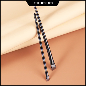 Pincel para cejas con forma de hoja, pelo sintético de 5mm-9mm, para lápiz de cejas, pincel de maquillaje A101 A102 - Product Image 5