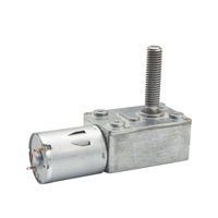 Contrôleur de moteur M8 * 33 moteur à engrenage à arbre à vis 1RPM 25kg.cm moteur à engrenage de réduction de boîte de vitesses à vis sans fin avec Turbo en métal DC6V 12V 24V 5w