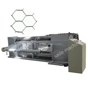 Fabriek Van Volautomatische Plc Systeem Hexagonale Hardware Mesh Pluimvee Gaas Machine