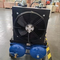 Compresseur à Vis Portable Lubrifié Compact, Compresseur d'Air Mobile Intégré 7,5 KW à Aimant Permanent