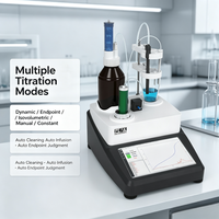Automatic Acid Base Titrator with Intelligent Endpoint Detection and Data Storage Peak Instruments