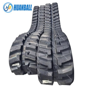 Piezas de Tren de Rodaje para Miniexcavadora, Orugas de Goma 230x72x42, <span class=keywords><strong>Komatsu</strong></span> <span class=keywords><strong>PC05</strong></span> <span class=keywords><strong>PC05</strong></span>-1 <span class=keywords><strong>PC05</strong></span>-2 <span class=keywords><strong>PC05</strong></span>-5 <span class=keywords><strong>PC05</strong></span>-6 - Product Image 2