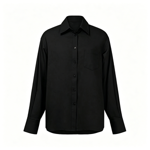 Camicetta Formale da <span class=keywords><strong>Donna</strong></span> <span class=keywords><strong>Azzurra</strong></span> a Maniche Lunghe con Bottoni, Traspirante in Poliestere/Cotone, per Lavoro, Primavera/Estate - Product Image 4