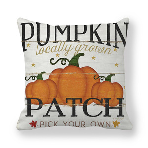 Vente en gros de housse de coussin imprimée Halloween, housse de coussin imprimée Halloween, housses de coussin Halloween - Product Image 1