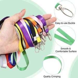 Sangle en polyester épaissie 1,0 mm avec boucle détachable et crochet métallique – Attache durable de marque - Product Image 1