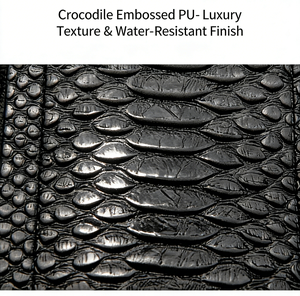 Sac fourre-tout en cuir à motif crocodile de luxe |   Sac à main pour <span class=keywords><strong>femme</strong></span>, résistant à l'eau, de créateur |   Sac à bandoulière grande capacité pour tous les jours - Product Image 3
