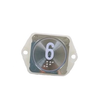 Bouton d'ascenseur A4J19277 A2 avec braille carré et rond