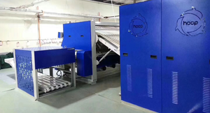 Máquina <span class=keywords><strong>de</strong></span> Lavandería <span class=keywords><strong>Industrial</strong></span> Hoop para Máquina <span class=keywords><strong>de</strong></span> Doblar y Equipo <span class=keywords><strong>de</strong></span> Planchado Apilador para Lavandería - Product Image 3