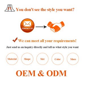 Nhà Máy Bán buôn tùy chỉnh Cone vải Đèn bóng râm cho bảng đèn cho Nhà hoặc khách sạn - Product Image 6