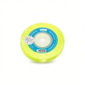 Ruban de satin jaune fluorescent 1,0 m 25Y D-20 - Product Image 1