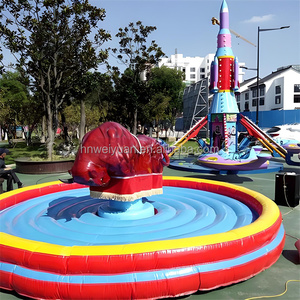 Taureau mécanique gonflable à thème de parc d'attractions, imperméable et nécessitant peu d'entretien - Product Image 2