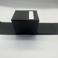 Boîte d'emballage magnétique rigide rigide Boîte cadeau magnétique pliante de luxe Taille personnalisée Papier carton recyclable Cadeaux promotionnels acceptés