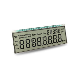 Custom HTN <strong>LCD</strong> Energy Meter Display Positive Reflective Screen 8 Digit <strong>7</strong> Segment Monochrome <strong>LCD</strong> Manufacturer Custom <strong>LCD</strong> Display - Product Image 2