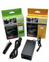 Adaptador de Corriente Universal de 12-24V 5A 96W con 7 Velocidades Ajustables y Enchufe EU US UK con 8 Puntas para Laptop, Precio de Fábrica