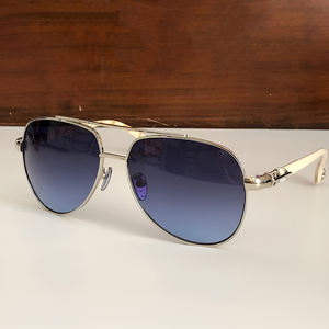 Trendy New Model Gradient Red Blue <span class=keywords><strong>Pilot</strong></span> Acetate Business Cool Men's Logotipo personalizado Venta al por mayor Online Special Retro Sunglasses - Product Image 3