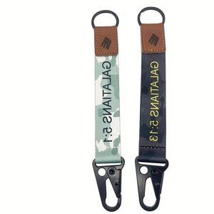 Lanyards Personalizados por Sublimación, Porta Llaves de Nylon y Poliéster, Cordón de Seguridad con Logotipo, Correa de Muñeca, Llavero con Hebilla de Águila - Product Image 2