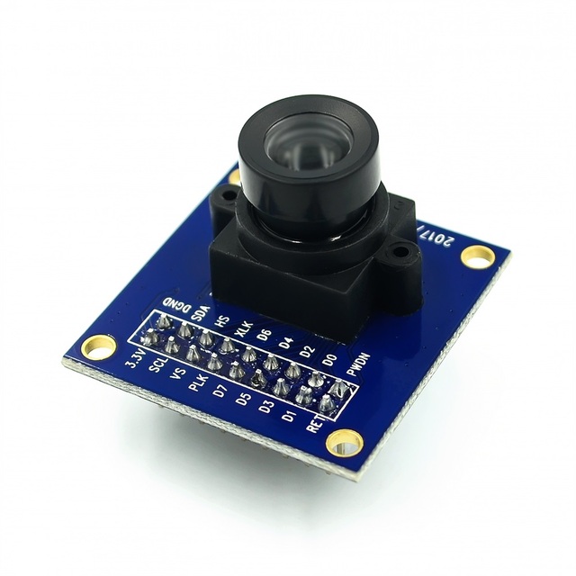 OV7670 camera module Supports VGA CIF auto exposure control display active size 640X480 for
