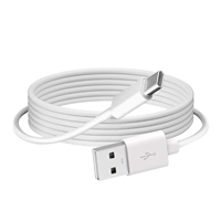 Terdistribusi Wanted kabel Data USB ke C PVC 1m, Terdistribusi Wanted kualitas baik untuk iPhone dan Android kabel mikro
